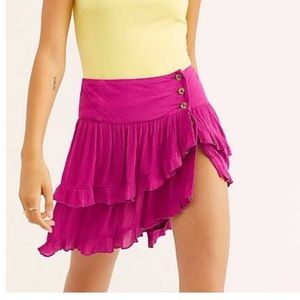 Free people endless summer flowy skirt